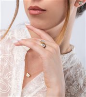 Vicenza - Piazzetta Palladio 2 - Anello Valentina Callegher Donna in Oro giallo Diamante 0.40 Ct 12772/1*SOG - 12772/1*SOG